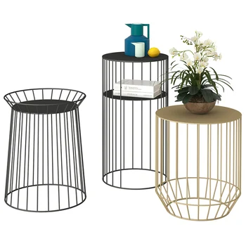 

Nordic wrought iron flower stand multilayer floor rack multifunctional living room green flower pot stand light luxury