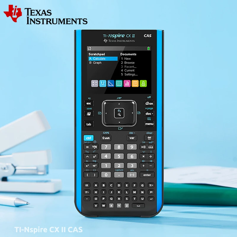 Texas Instruments Ti-nspire Cx Ii Cas Color Screen Graphing Calculator Sat  Ib Ap Act Test Computer - Calculators - AliExpress