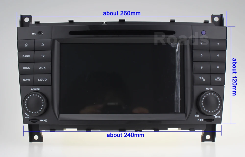 5USB DSP ips Android 9,0 2 Дин Радио DVD плеер для Mercedes Benz/W203 W209 W219 W169 A160 C180 C200 C230 C240 CLK200 CLK22