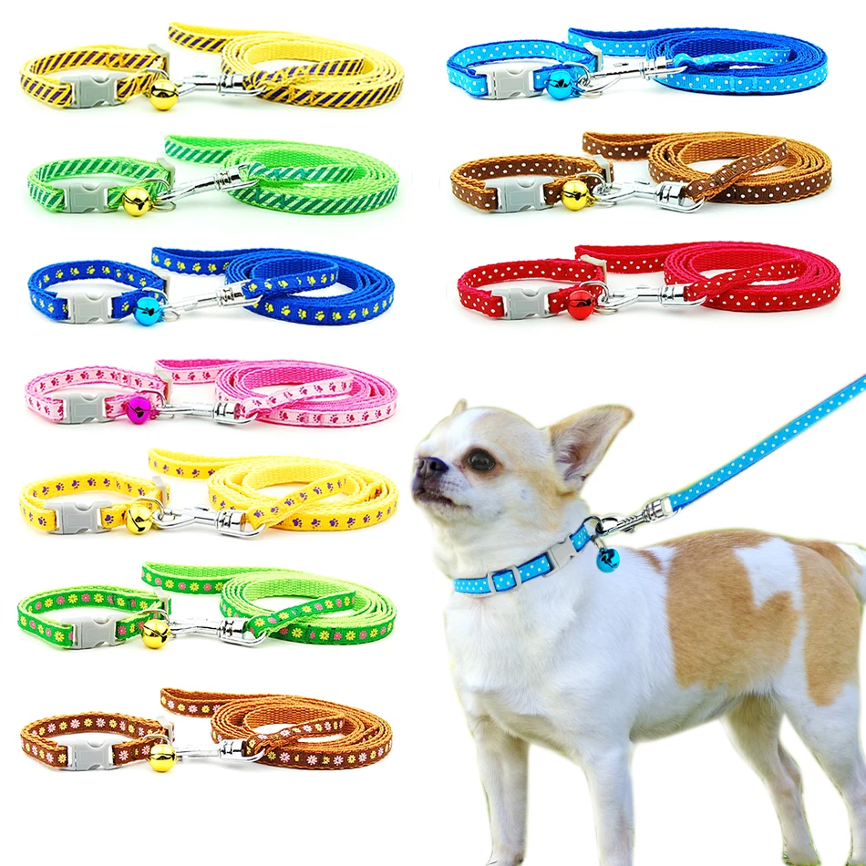 2 pieces Cat Collar Leash