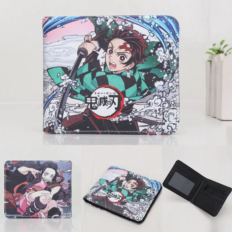 E Аниме демон убийца кошелек kimetsu no yaiba demon slayer Косплей Kamado Tanjirou Kamado Nezuko кошелек сумка для денег подарок - Цвет: E