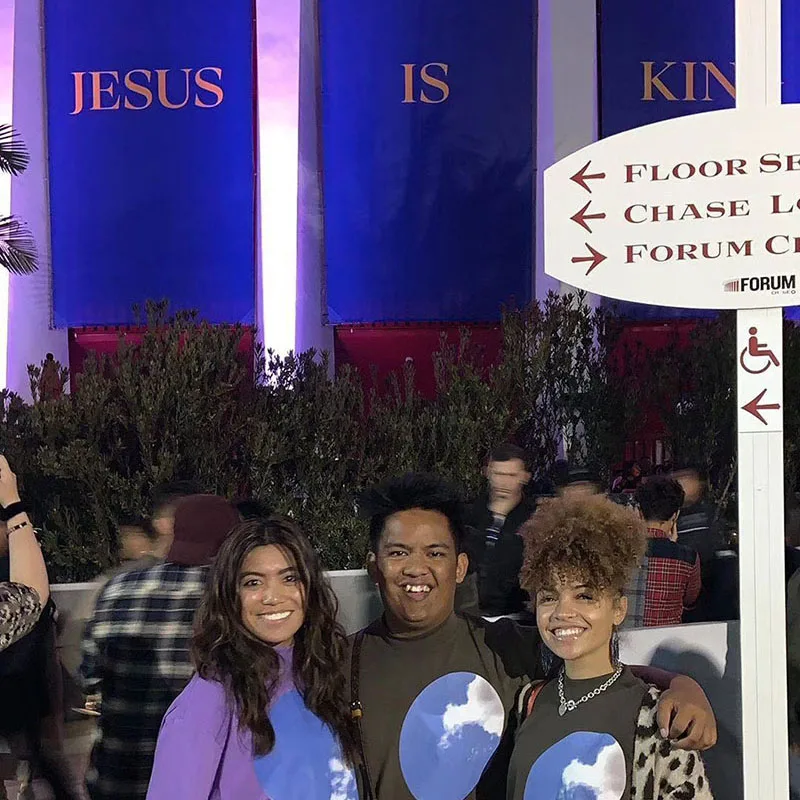 С высоким, плотно облегающим шею воротником, Свитера Kanye West CPFM для надписью «Jesus Is King футболки лучшее качество короткий рукав и надписью «Jesus Is футболка King уличная одежда, футболка