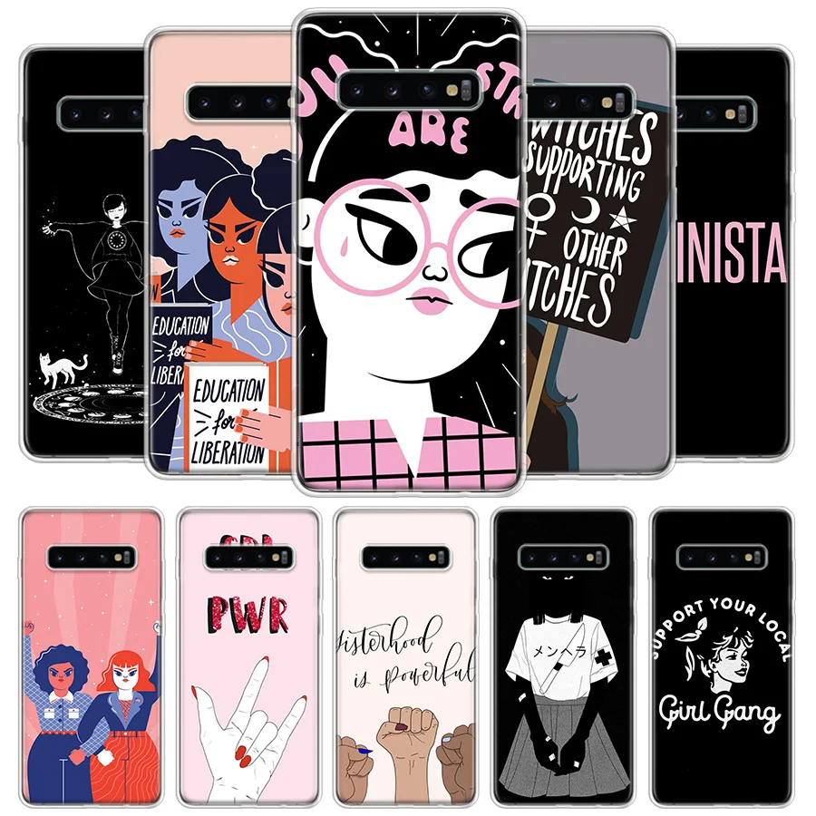 Женский чехол для телефона Samsung Galaxy A50 A70 A10 A20E A51 A71 M30S A30 A40 A01A21 A6 A7 A8 A9 Plus +