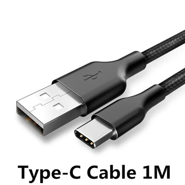 Быстрое USB зарядное устройство для телефона s EU/US, высокое качество, 3 порта, быстрое зарядное устройство QC 3,0, 5 В/3 А, 18 Вт, для Apple, samsung, huawei, Xiaomi, iphone X - Тип штекера: For Type C Cable 1M
