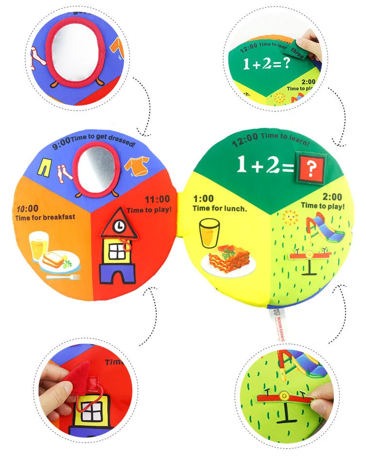 3D Baby Cloth Book Learning Number Education  (10)
