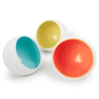 

Space Capsule Oblique Cut Design Ceramics Pet Bowls For Cute Cat Puppy Feeding Watering Supplies Food Container