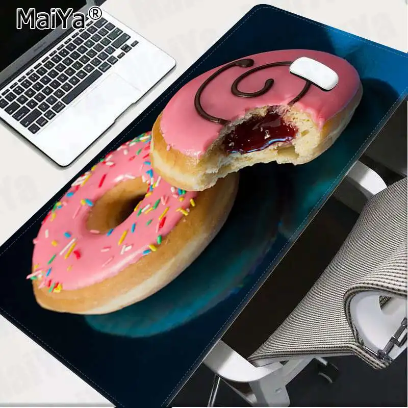 Lock Edge 40X90cm Коврики для Maiya, милый коврик с изображением шоколада wonka Keyboard, резиновый игровой коврик для мыши, Настольный коврик,, большой коврик для мыши, коврик для клавиатуры - Цвет: Lock Edge 40X90cm