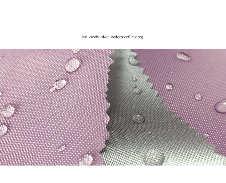 3/5/10m 300D Waterproof Silver-Coated Fabric for Outdoor Covers, Tents, Canopy, Sunshade, and Awning - Water Resistant Material