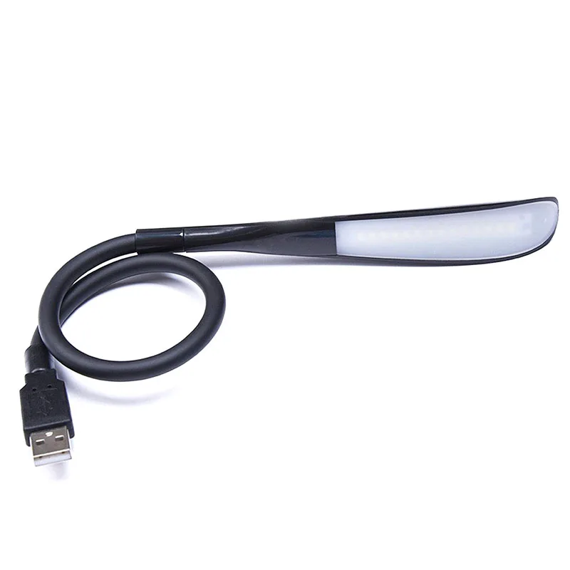 Светодиодный лампы трубки мини-лампа с USB книга светильник Кемпинг лампы USB светодиодный чтение светильник для Мощность банка портативных ПК Тетрадь чтения настольная лампа 14 светодиодный S