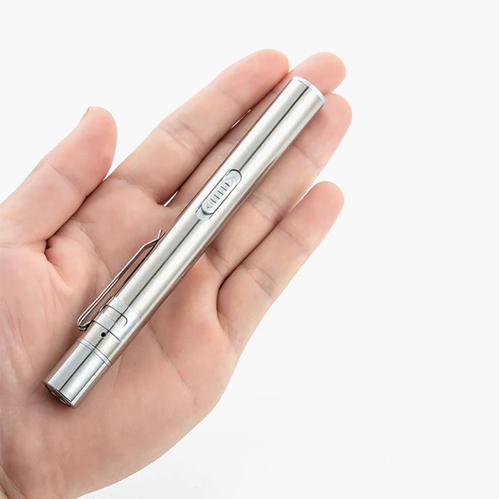 Медицинский ручной мини-фонарик с зарядкой от USB светодиодный фонарик для