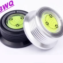 33-50~ 45-50 поворот. 1 шт. 3 в 1 металлический пластинчатый зажим LP Дисковый стабилизатор поворотный стол для виниловой пластинки Виниловый проигрыватель Вибрационный сбалансированный