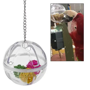 

Parrot Chew Toy Hanging Ball Bird Cage Acrylic Stand Birds Toys