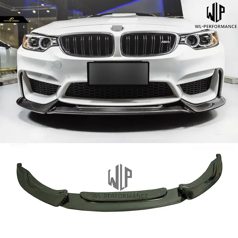 F80 M3 F82 M4 высококачественный передний сплиттер из углеродного волокна
