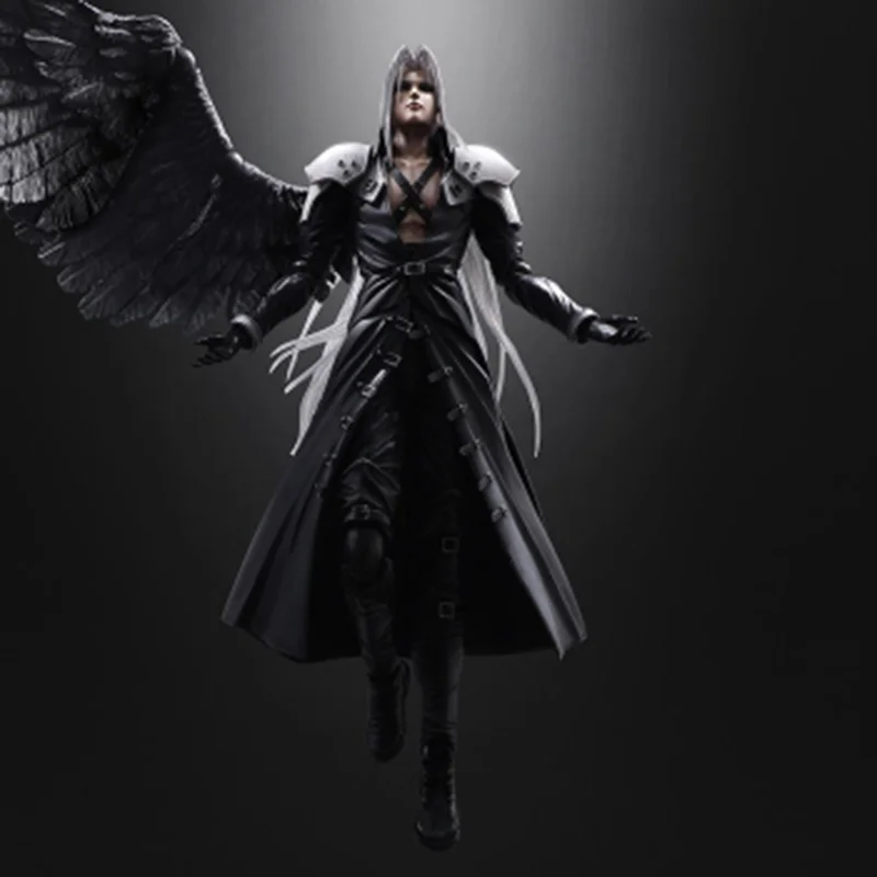 

Paly Arts Kai Finals Fantasys VII 7 Sephiroth PVC Action Figure Movable Model Collection Hobby Doll Newest Toy Best Fan Kid Gift
