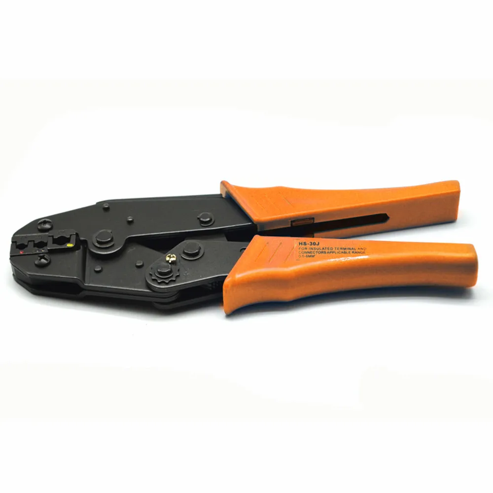 RT-HS-30J-Orange AWG22-10 диапазон проводов Электрический RT-HS-30J оранжевый ручной тип наконечники наконечник кабельный терминал обжимной инструмент - Цвет: RT-HS-30J-Orange