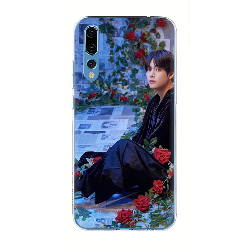 H4 Корейский KPOP хип-хоп V Kim Tae-hyung жесткий чехол для телефона huawei P8 9 10 20 30 lite pro smart Z P9 10 plus - Цвет: H4