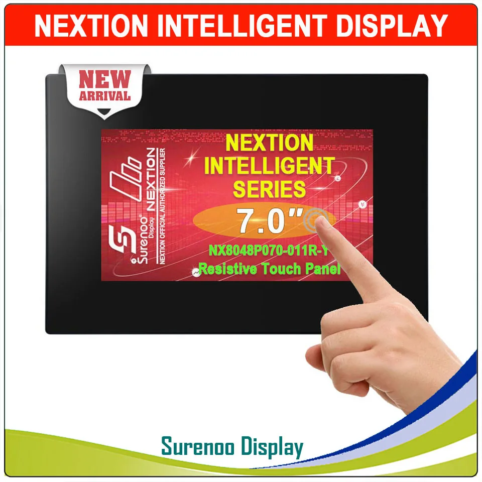 7," NX8048P070 Nextion Интеллектуальный HMI UART последовательный TFT ЖК-модуль панель дисплея резистивный или емкостный дисплей Панельное ограждение
