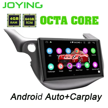 

Joying 64G ROM 10.1" Android Car Radio Car DVD Player For Honda Fit 2008-2013 1 Din IPS Screen GPS Navigation Bluetooth Carplay