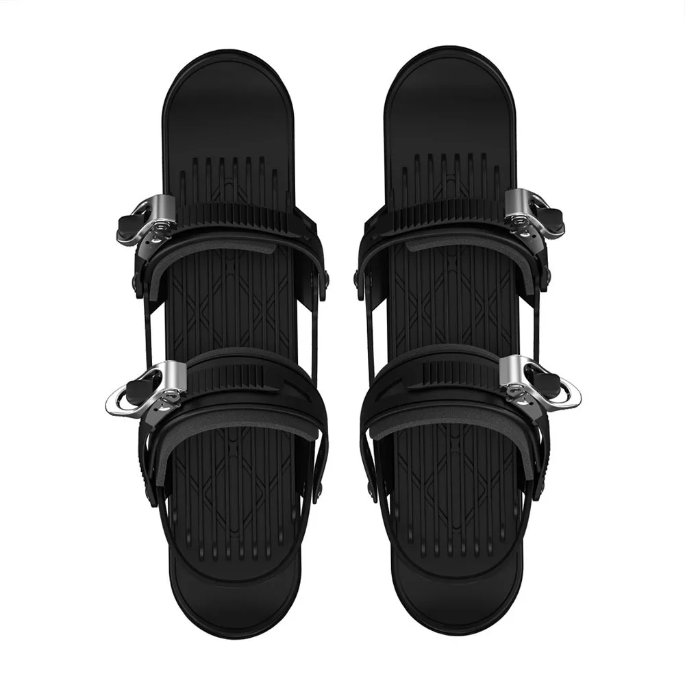 2021 New Upgrade 3.0 Stable Mini Ski Skates Adjustable Binding Skiboard Snowfeet Shoes Cross-country Skis Alpine Skis Snow Sled
