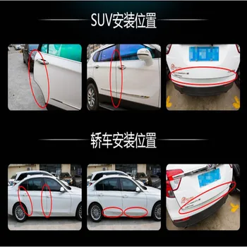 

White Car-styling Car Door Protection Decorative Sticker For haval H6 H7 H2 H2S H5 H9 H8 H1 H3 HR-02 HB-02 H6 Coupe Accessories