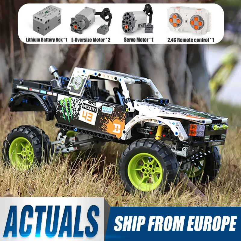 Конструктор MOC Technic 4X4 внедорожник набор строительных блоков классический