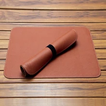 

Camping PU Leather Table Mat Outdoor Waterproof Oil-proof Picnic Barbecue Food Pads Heat Insulation Mat Kitchen Table Cloth New