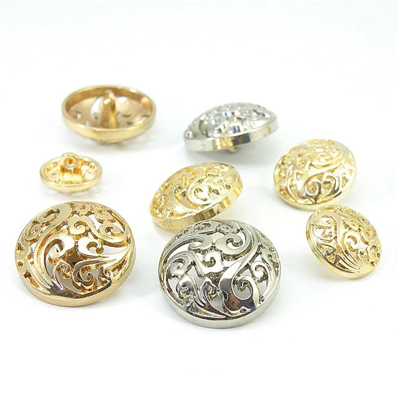 Metal Buttons 15/20/25mm For Coat Sewing Clothing