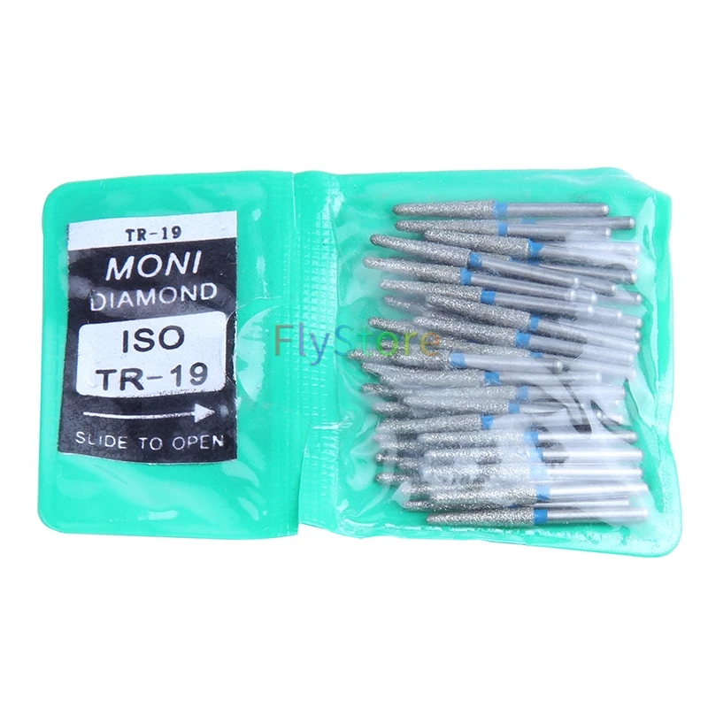 

50pcs/set dental drill FG high speed drill for polishing smooth ceramic polisher