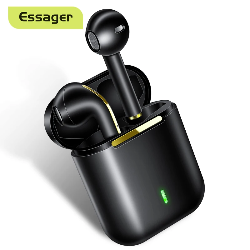 Essager J18 TWS Wireless Headphone Bluetooth Earphone Headset True Wireless Earbuds For iPhone 12 Pro Max Handsfree Ear Buds