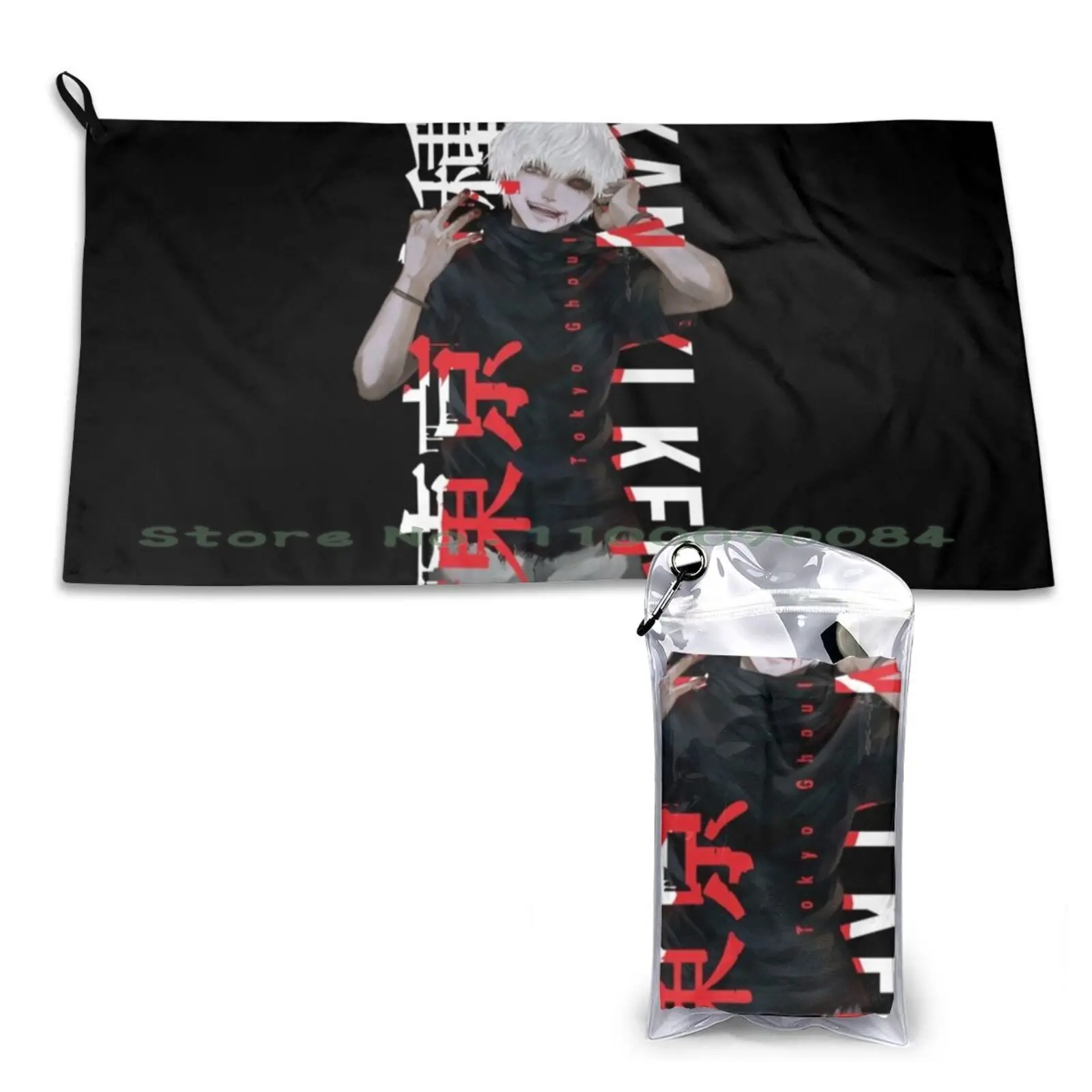 Kaneki Ken Asciugamano Ad Asciugatura Rapida Palestra Sport Bagno Portatile Il Capo Principale Raggiunge 1 3 Infinite Odst Marine Spazio Delle Nazioni