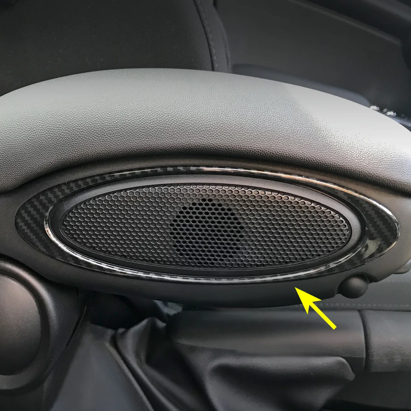 Size, F55 F57 4Pcs ZNZZJ For Mini Cooper F55 F56 F57 2014 2015-2017 2018 Carbon Fiber Inner Car Door Armrest Window Lift Button Molding Cover Kit Trim Decorative Sticker Cover ,F55 F57 