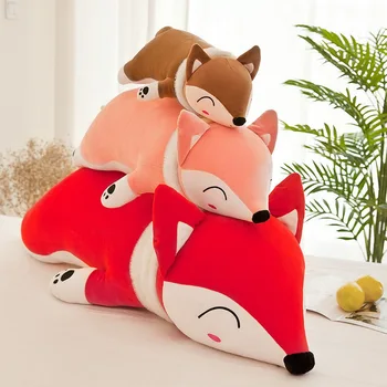 

1pc Soft Kawaii Fox Dolls Stuffednimal Plush Toys for Girls Children Boys Toys Soft Cartoon Plush Pillow Cute Birthday Gift