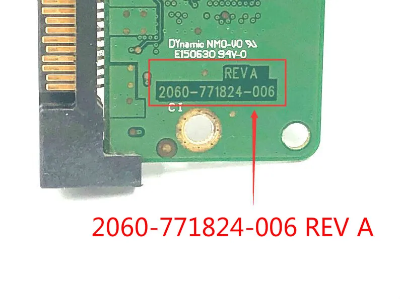 1 шт. оригинальная тест HDD печатная плата 2060-771824-006/2060-771824-006 REV A