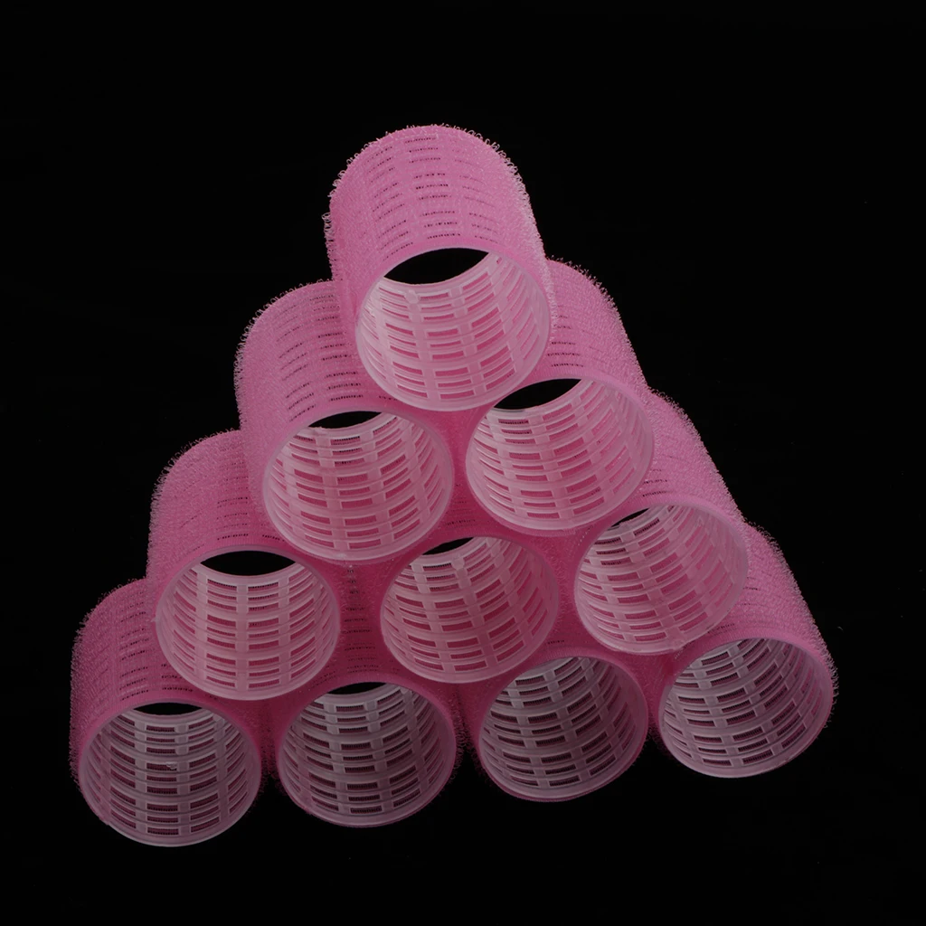 Hair Rollers, 20 Pack Self Grip Salon Hairdressing Curlers, DIY Curly Hairstyle - 48mm