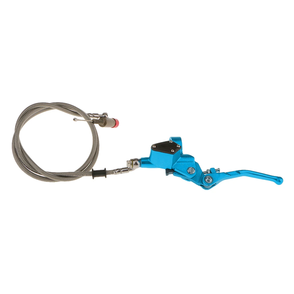 Складной рычаг сцепления, гидравлического тормоза Главный цилиндр сцепления Motocros синий 1200 мм