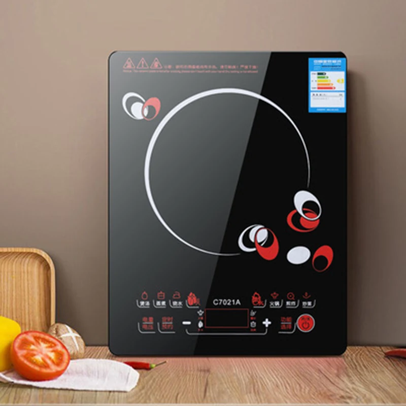 

Household Intelligent Hot Pot Electromagnetic Stove Ultra Thin Touch Battery Stove High Power Energy Saving Cooking Stove