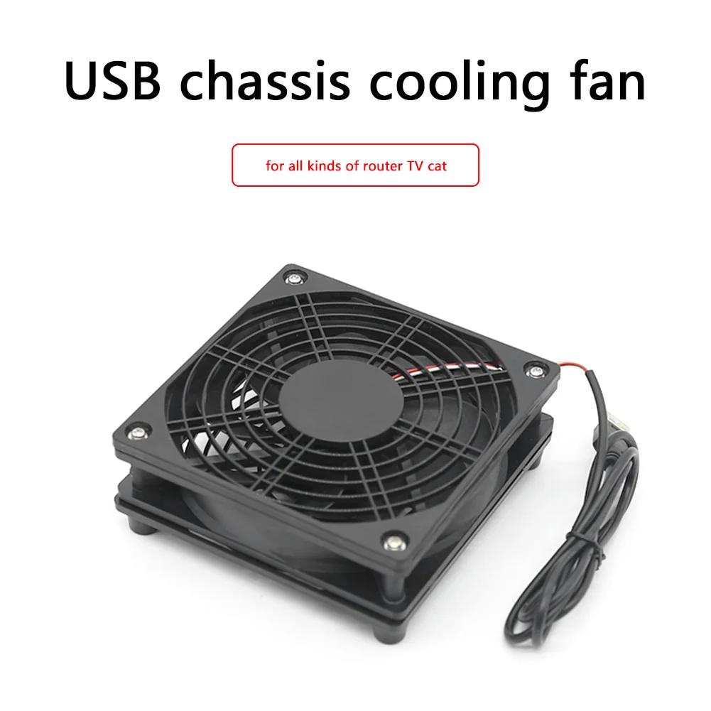 5v Usb Computer Case Chassis Cooling Fan Wireless Router Set Top Box Silent Mute Radiator Cooler For All Kinds Of Router Tv Pc Fans Cooling Aliexpress