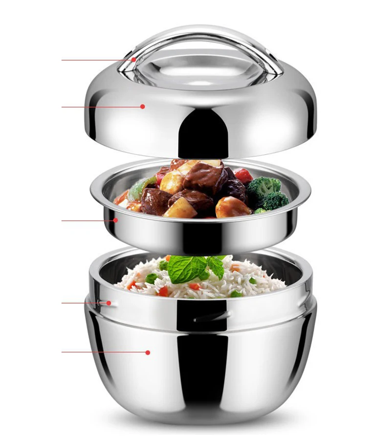 Stainless steel insulated lunch box16