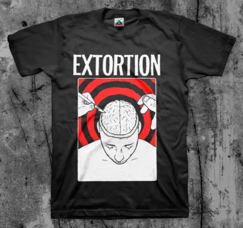 EXTORTION ɻrain' футболка (Spazz Infest Drop Dead) летняя модная с короткими рукавами