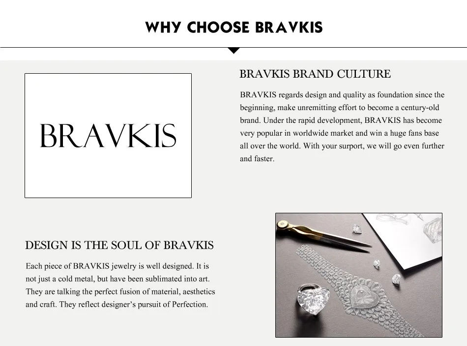 Bravekiss модный Теннисный браслет и браслеты с кубическим цирконием, подарок для женщин, модные ювелирные изделия из белого фианита с кристаллами, подарки из циркония UB0199