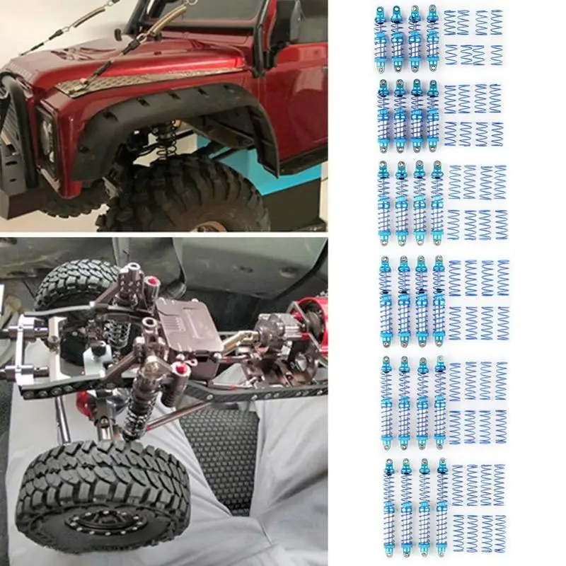 

4pcs RC Car Metal Shock Absorber New and High Quality Smooth Damper Bumper Set Simple and Elegant for Traxxas Hsp Redcat