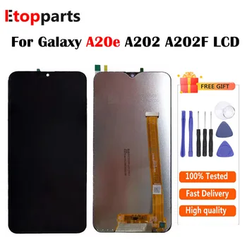 

Full LCD Display For Samsung Galaxy A20e LCD Touch Screen Digitizer Assembly For SAMSUNG A20e A202 A202F LCD Screen