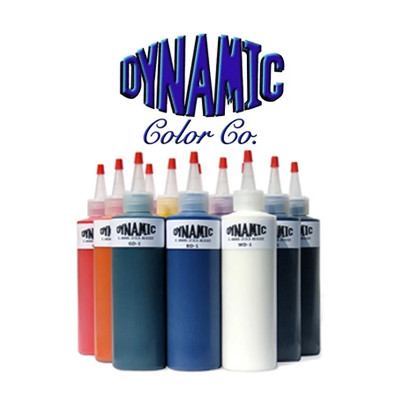 

Dynamic Color Tattoo Ink 8oz / 330g Permanent Tattoo Pigment Professional Body Paint Ink Tattoo Beauty Tools
