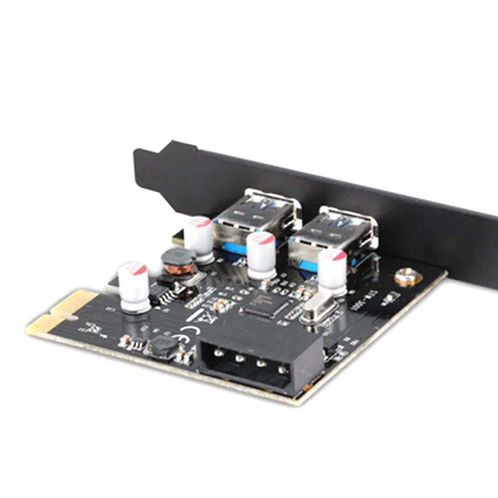 

Super Speed 2 Port USB 3.0 PCI-e Controller Expansion Card PCI Desktop Computer New for Windows 64 / xp/vista / 7, 32-bit