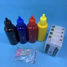 YOTAT 4*100 мл пигментные чернила+ многоразовый картридж PGI1600 PGI-1600XL PGI-1600 для принтера Canon MAXIFY MB2060 MB2360