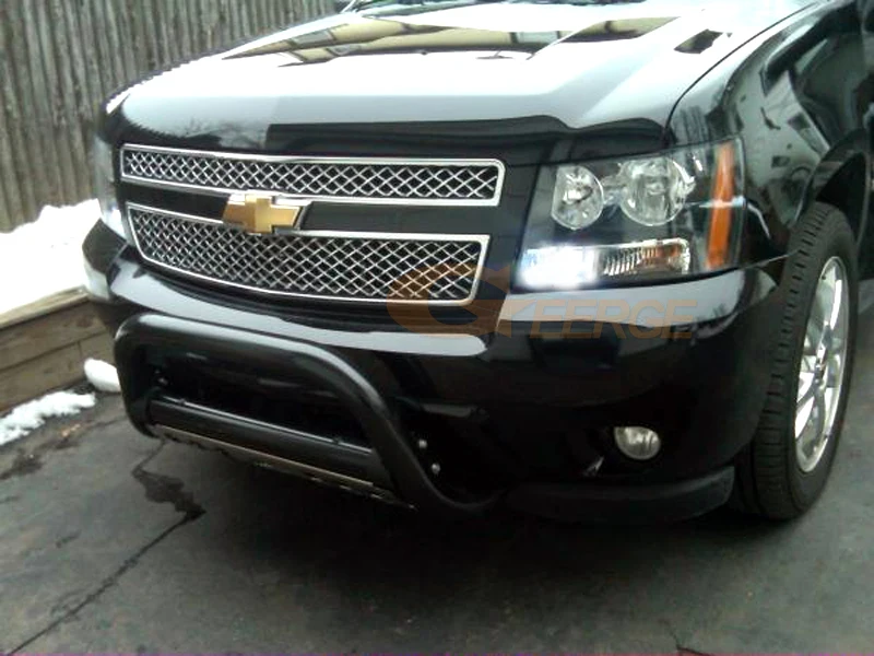 Ultra bright White Reflector 3157 LED Bulbs Daytime DRL light For Chevrolet Tahoe Avalanche Suburban 1500 2500 2007-2014