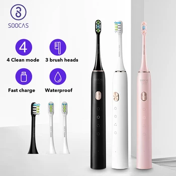 

Xiaomi SOOCAS X3U Sonic Electric Toothbrush USB Fast Chargeable Waterproof Ultrasonic Automatic Tooth Brush Travel Healthy Gifts