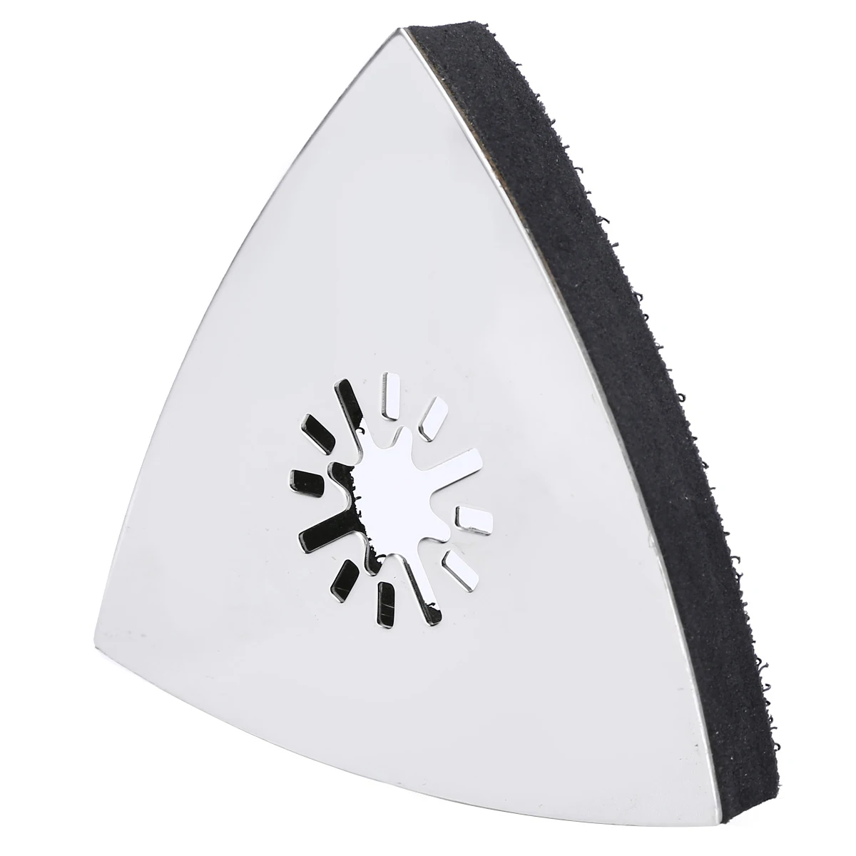 

1Pcs Metal 80mm Triangular Polishing Sanding Pad Oscillating Multi Tool For Multimaster For Power Tools