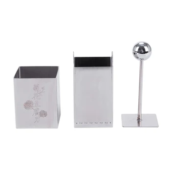 

New 1 Set Stainless Steel DIY Tofu Shredding Mold Chrysanthemum Tofu Knife Slicer Holderkitchen Accessories Cooking Tool