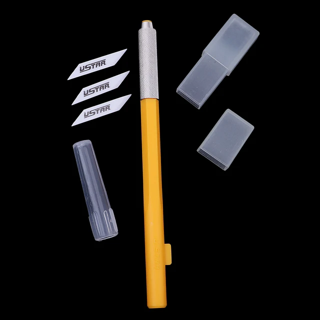 U-STAR UA-91902 Ceramic Knife, Model Ceramic Blade Scraper, Precise Cutting Tool Hobby Model Making Building Tool Kit DIY 3